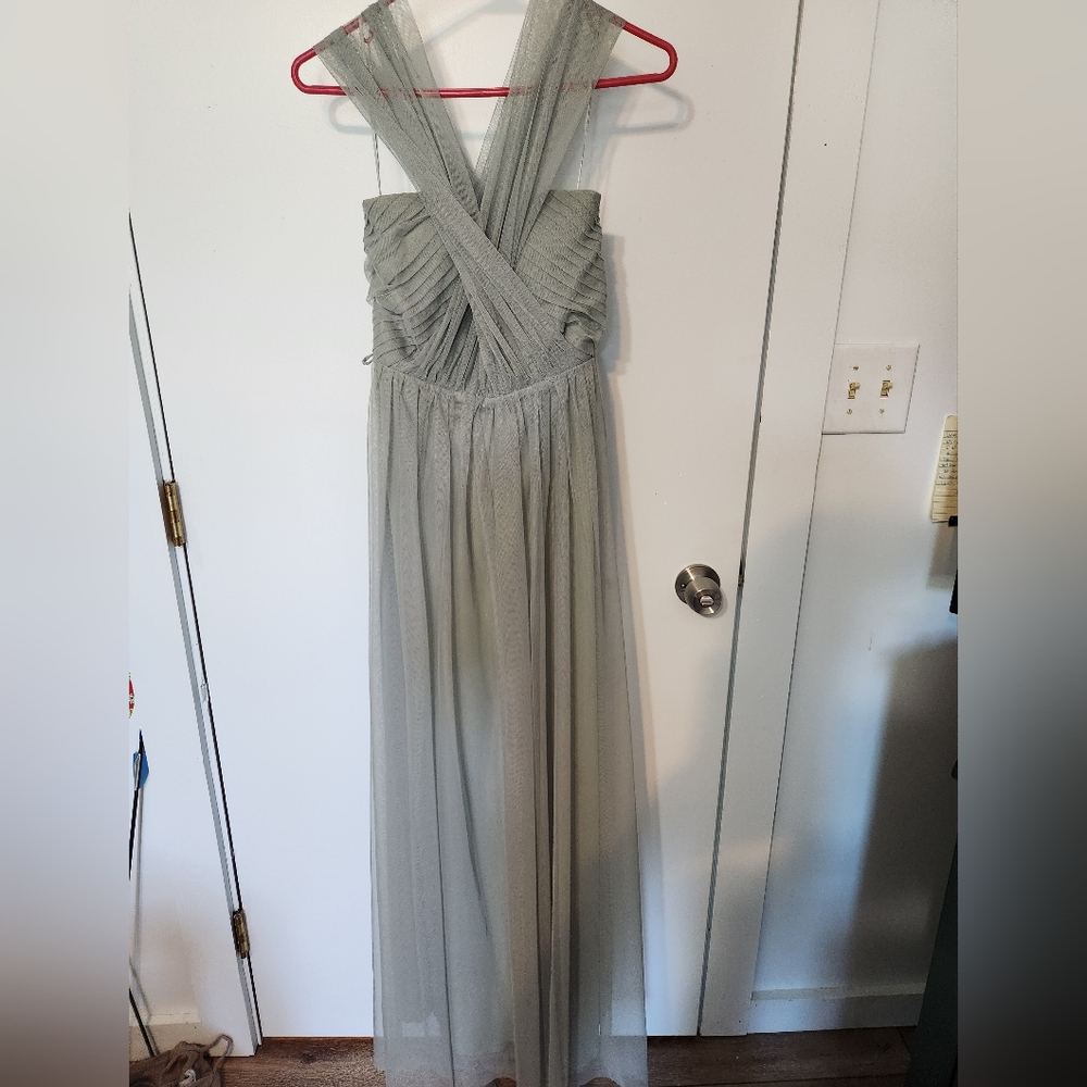 Sage Green Formal Dress
